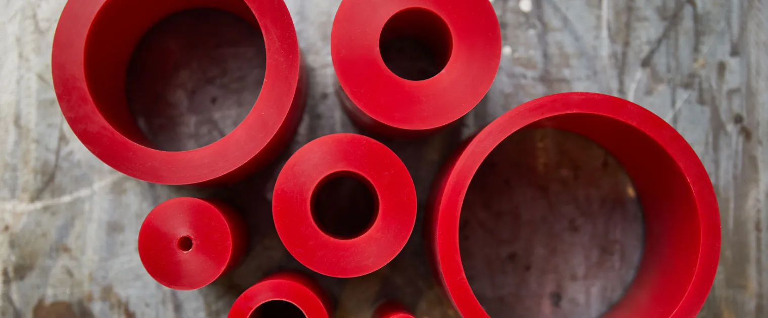 Polyurethane billets in many sizes